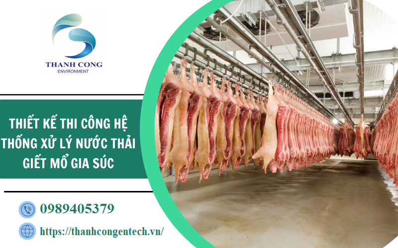 xử lý nước thải giết mổ gia súc gia cầm